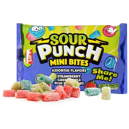 SOUR PUNCH® Mini Bites, Share Me!® Assorted Flavors, 12/12/3.5oz