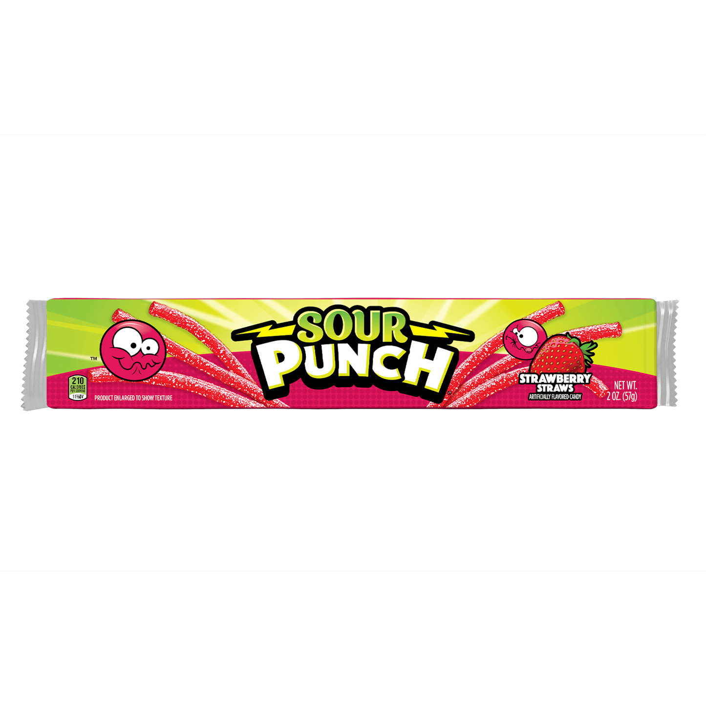 Strawberry Straws, 24/2oz Caddy