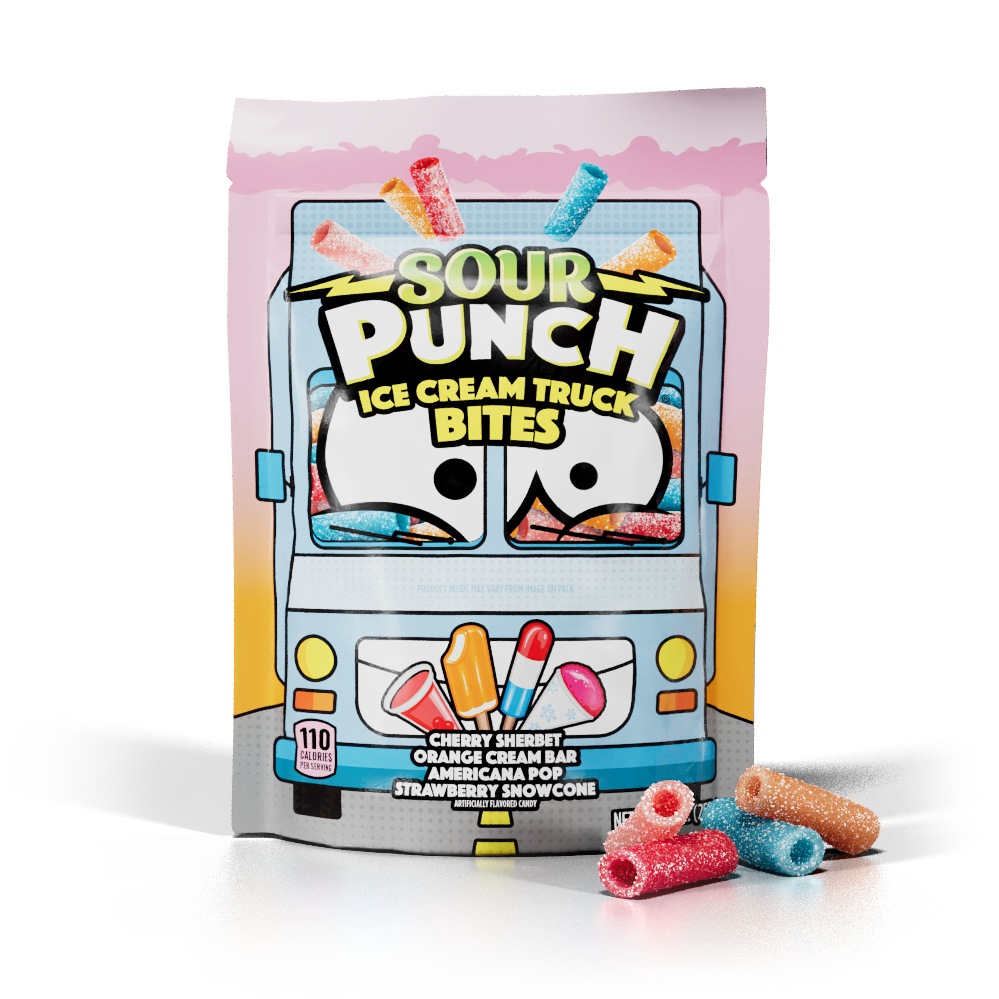 Sour Punch Ice Cream Truck Bites DRC 6/9 oz