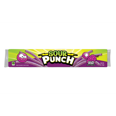 Grape Straws, 24/2oz Caddy