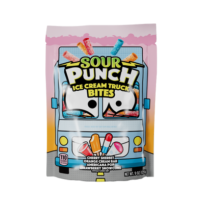 Sour Punch Ice Cream Truck Bites DRC 6/9 oz