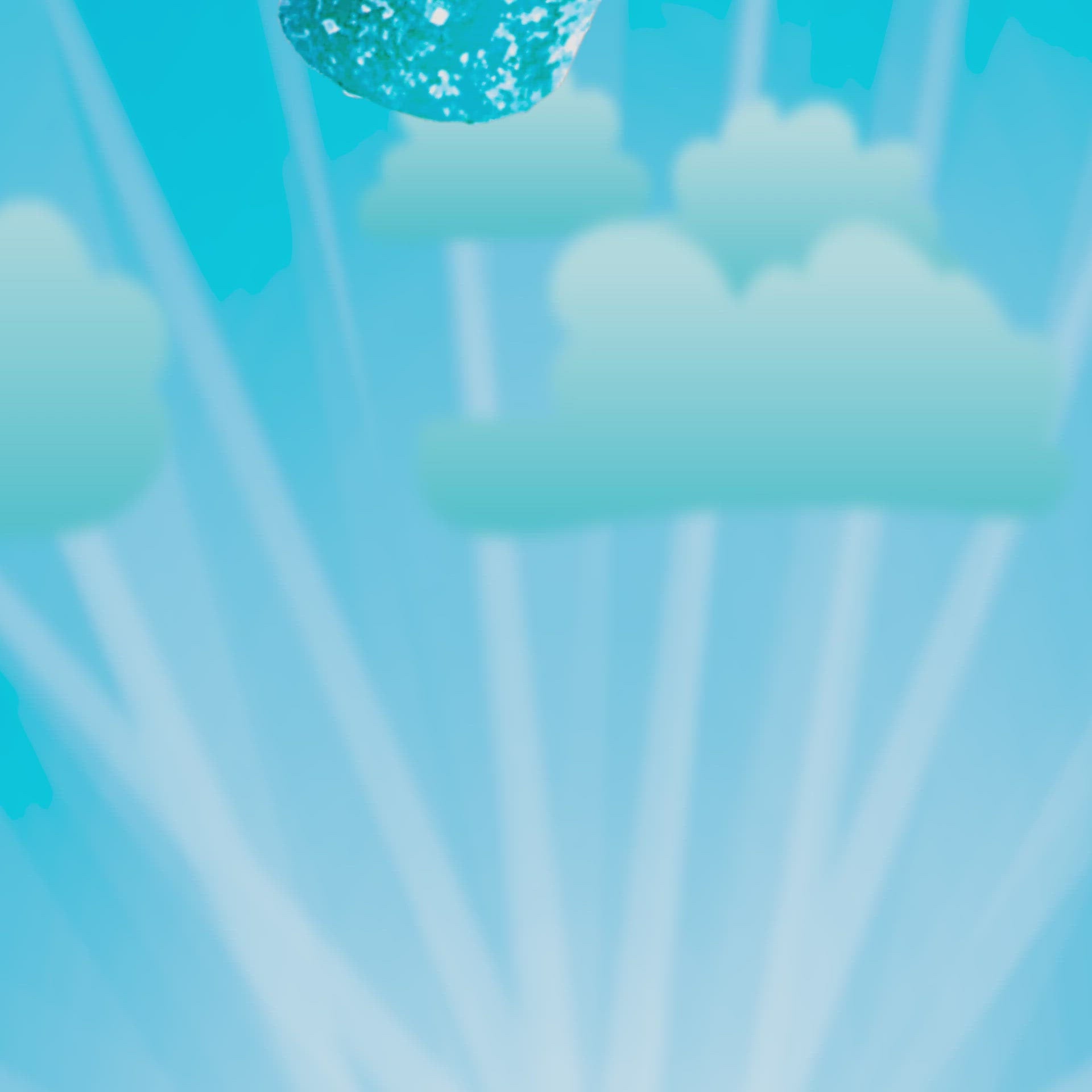 SOUR PUNCH Bites Blue Raspberry Flavored candy animation