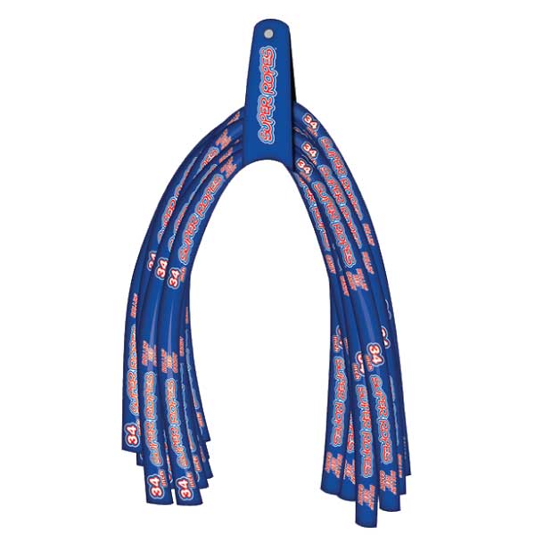 SUPER ROPES Red Licorice Rope Candy 30-Count Strap Pack