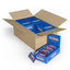 Box of 12 Display Caddies containing sixteen 2oz count good candy bags of Red Vines Original Red Licorice Twists 