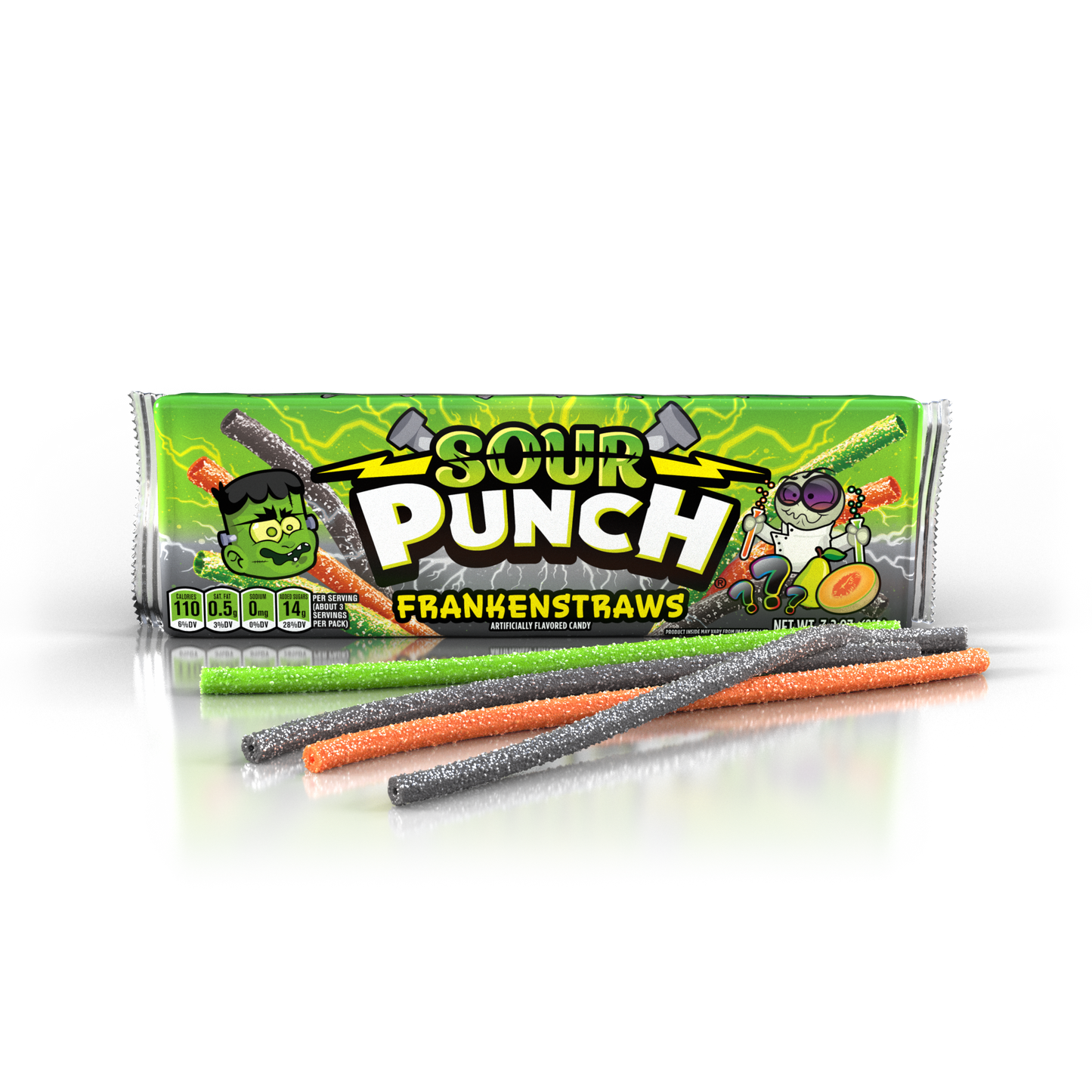 Frankenstraws, 12/3.2oz Single Caddy