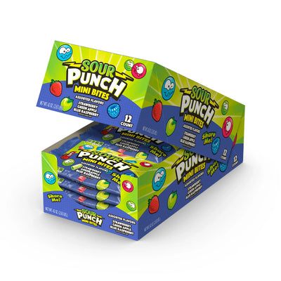 SOUR PUNCH® Mini Bites, Share Me!® Assorted Flavors, 12/12/3.5oz