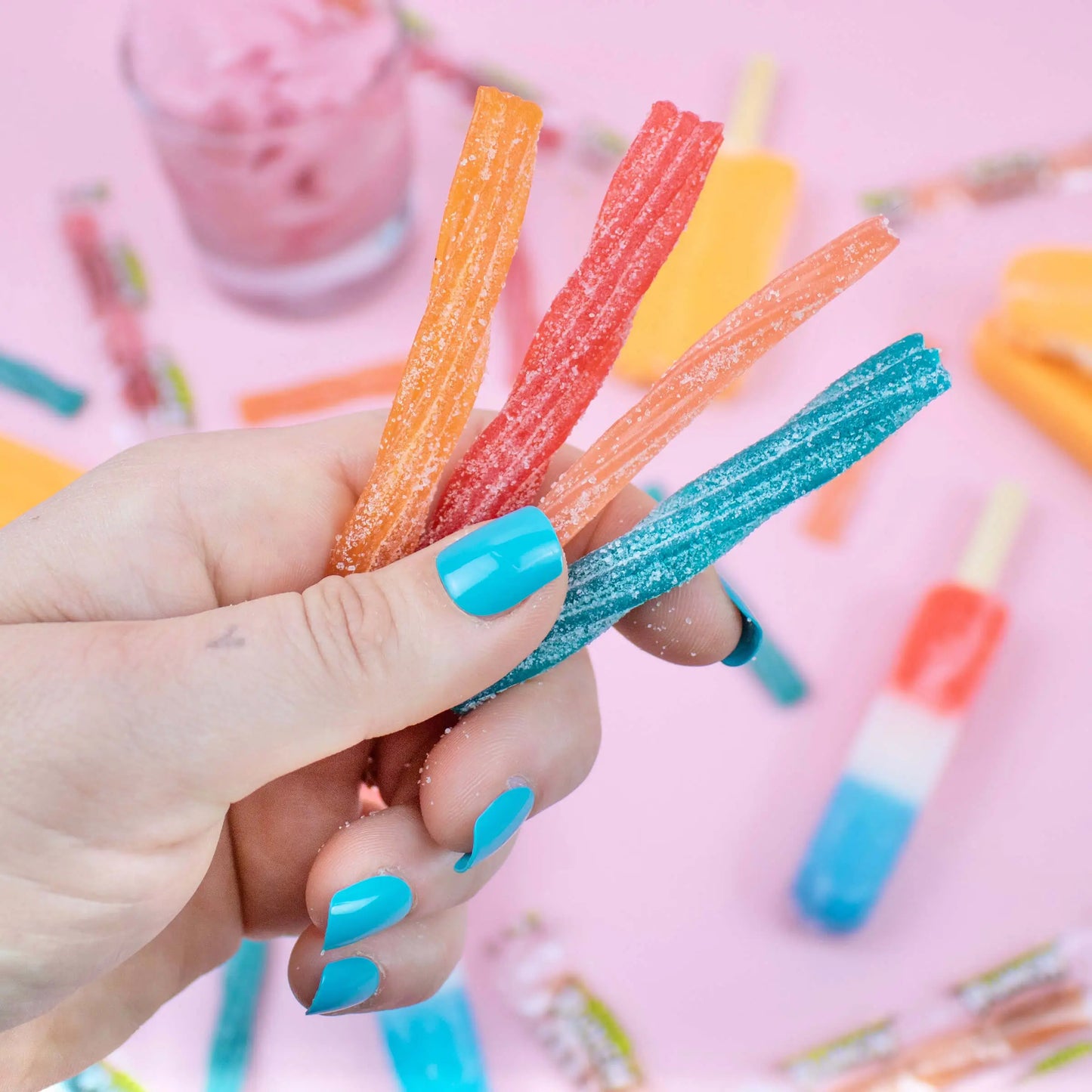 SOUR PUNCH Ice Cream Truck Twists ice cream candy with popsicles