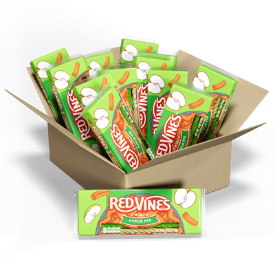 12-pack of Red Vines Apple Pie Twists 4oz Trays
