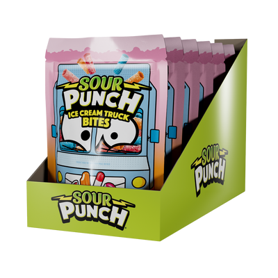 Sour Punch Ice Cream Truck Bites DRC 6/9 oz