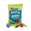 Front of Sour Punch Gummies Assorted Flavors 6.75oz Bag with Gummy Candies in Front of Bag