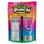 Back of Not So SOUR PUNCH Sweet Bites 9oz share bag