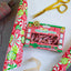 Torie & Howard Organic Candy Canes on wrapping paper