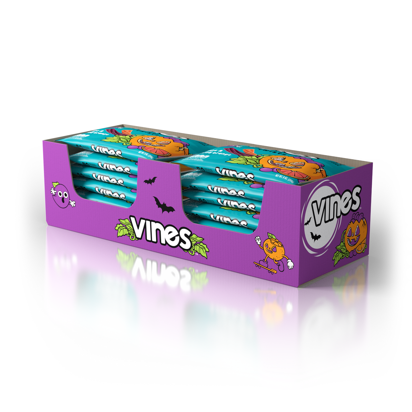NEW VINES™️ Halloween 3" Twists, 12/9oz Laydown Bags