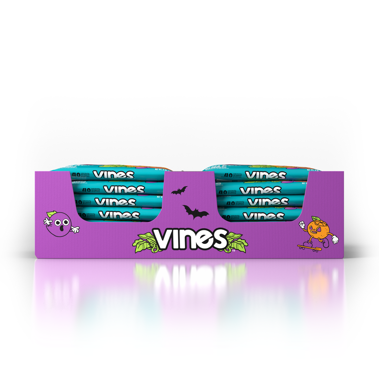 NEW VINES™️ Halloween 3" Twists, 12/9oz Laydown Bags
