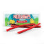 Red Vines Easter Tray with baby chicks printed on it and Red licorice twists laying in front