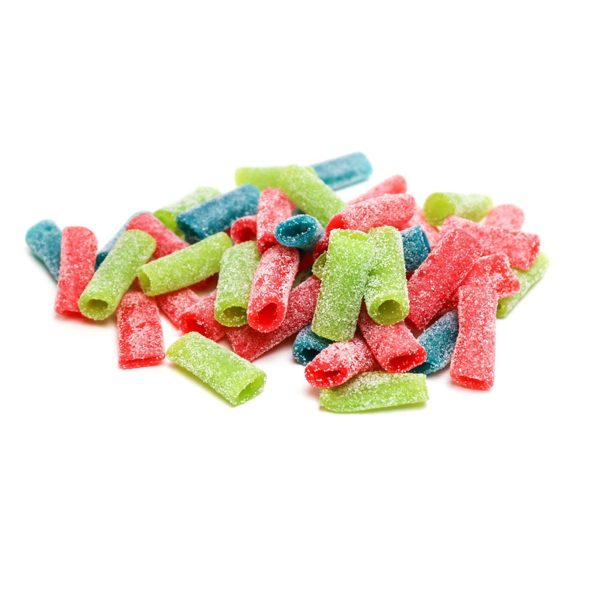 SOUR PUNCH Assorted Sour Candy Bites in Apple, Strawberry, and Blue Raspberry candy flavors