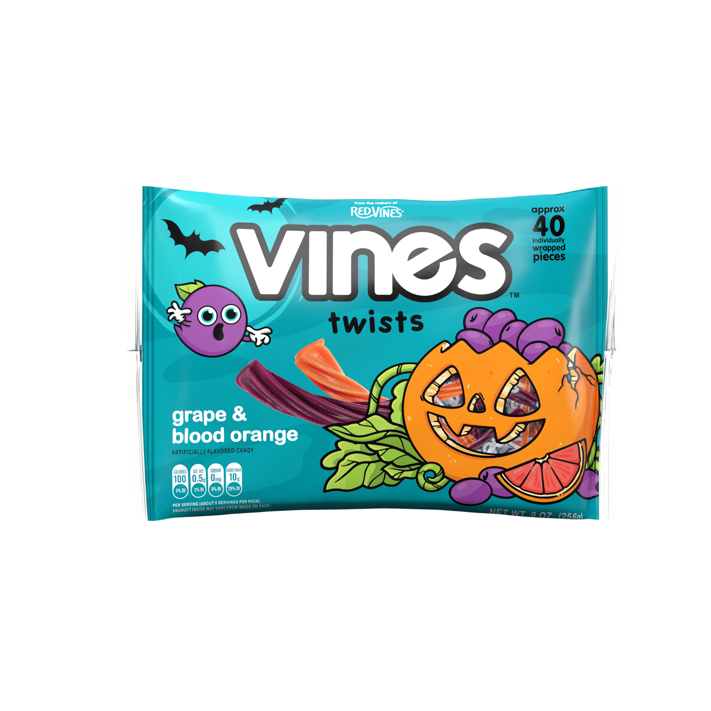 NEW VINES™️ Halloween 3" Twists, 12/9oz Laydown Bags