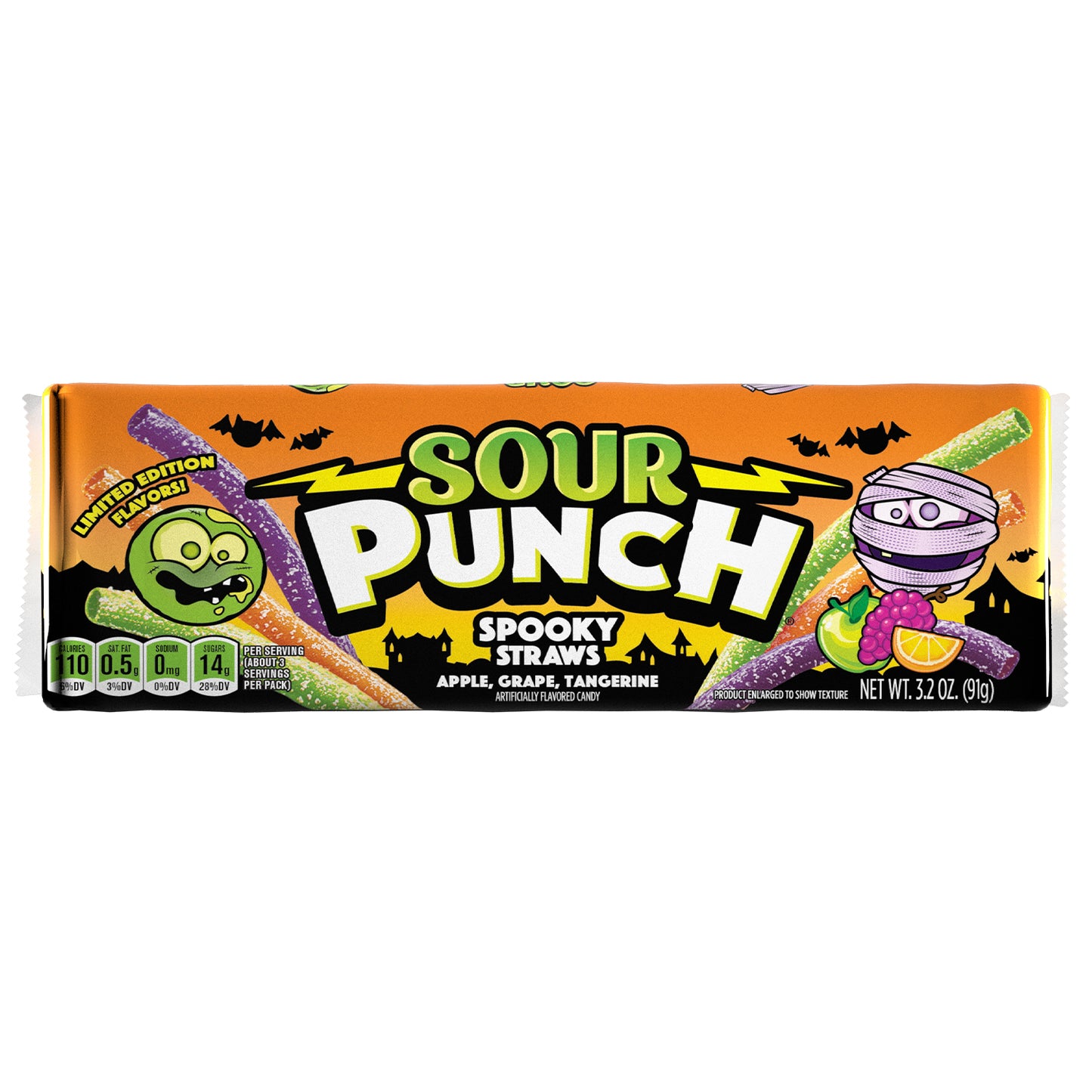 Spooky Straws, 24/3.2oz Trays