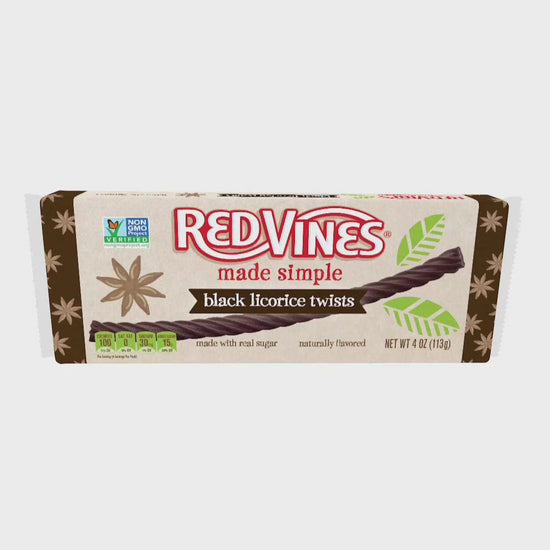 360 animation of Red Vines Made Simple Black Licorice Twists Tray