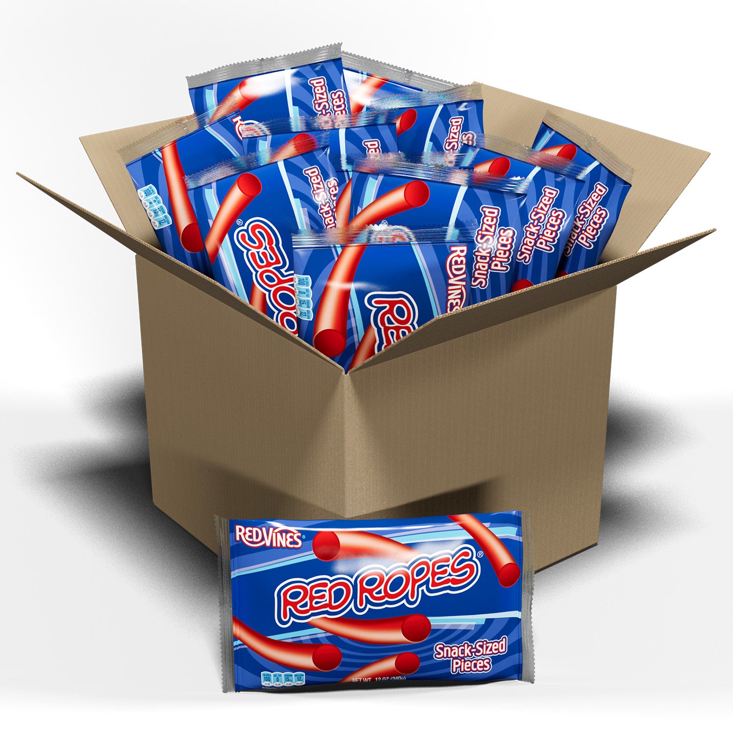 RED VINES® Red Ropes® Licorice Ropes, 12/12oz – American Licorice Wholesale