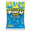Front of Sour Punch Bites Blue Raspberry candy 5oz hanging bag