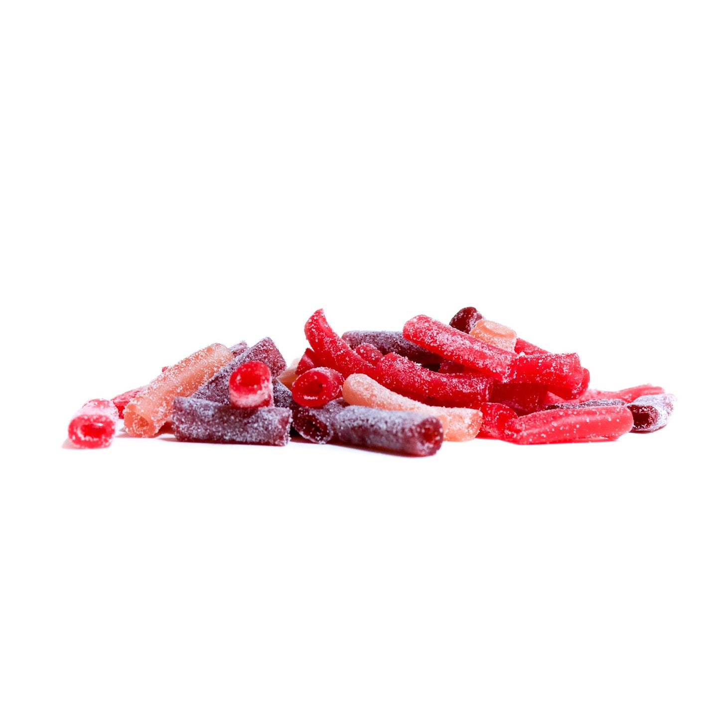 Strawberry, watermelon, cherry, and raspberry bulk sour candy bites
