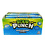 Front of 24 count caddy of bulk SOUR PUNCH Blue Raspberry Straws 2oz Trays