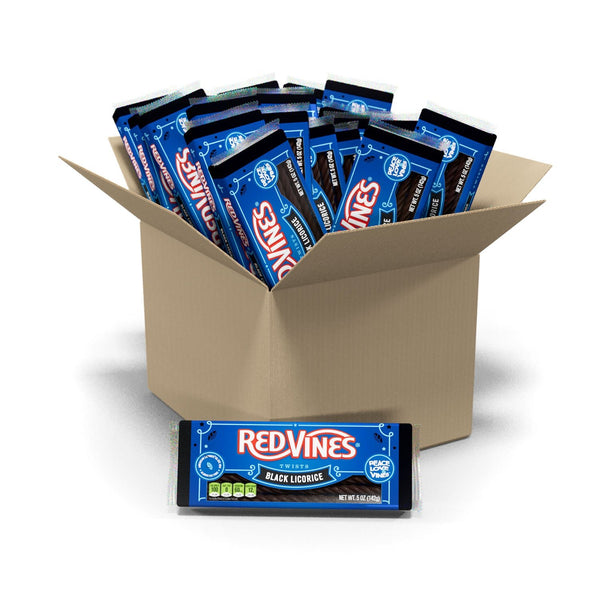  Red Vines Twists, Black Licorice Flavor, 3.5LB Bulk Tub, Old  Fashioned Soft & Chewy Candy : Everything Else