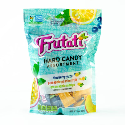 FRUTATI® Assorted Fruit Hard Candy, 9oz Stand Up Bag, 12-Count - American Licorice Company
