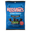 Front of Red Vines Black Licorice Jumbo Twists 8oz Hanging Bag
