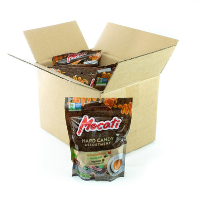 MOCATI® Assorted Coffee Hard Candy, 9oz Stand Up Bag, 12-Count - American Licorice Company