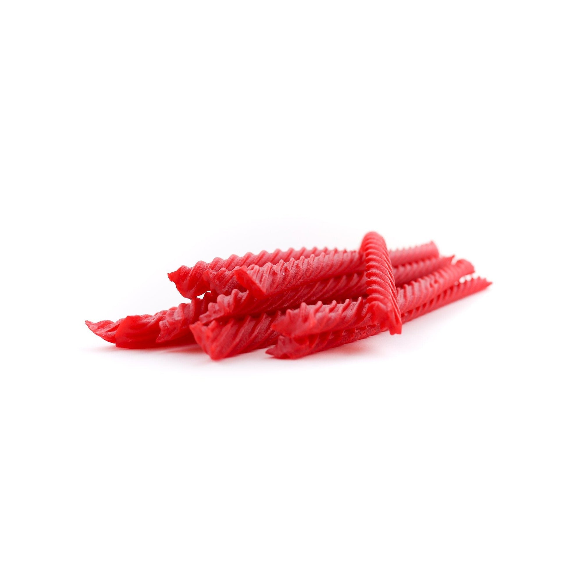 Original Red Chewy Licorice Twists in a pile