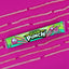 Sour Punch Watermelon Straws 2oz Tray with sour watermelon straws surrounding it